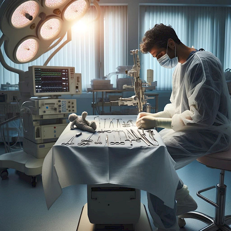 Instrumentador Quirúrgico después de una operación